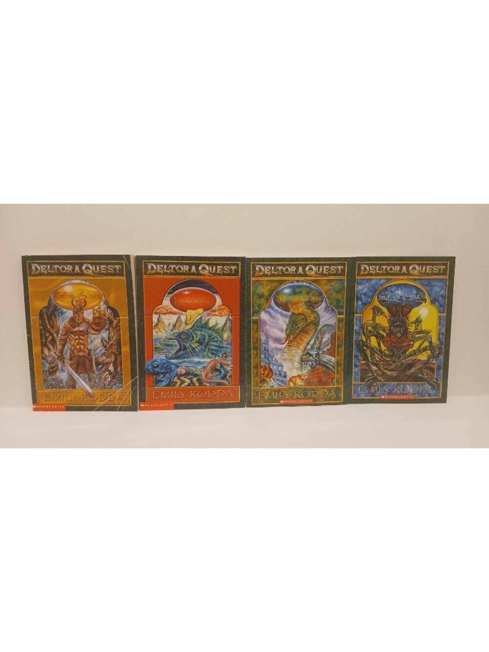 Deltora Quest Books 1-4 Lot Emily Rodda Scholastic Fantasy First American Ed.